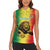 Custom Senegal Football Women Sleeveless Polo Shirt Go Lions of Teranga - Wonder Print Shop