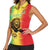 Custom Senegal Football Women Sleeveless Polo Shirt Go Lions of Teranga - Wonder Print Shop