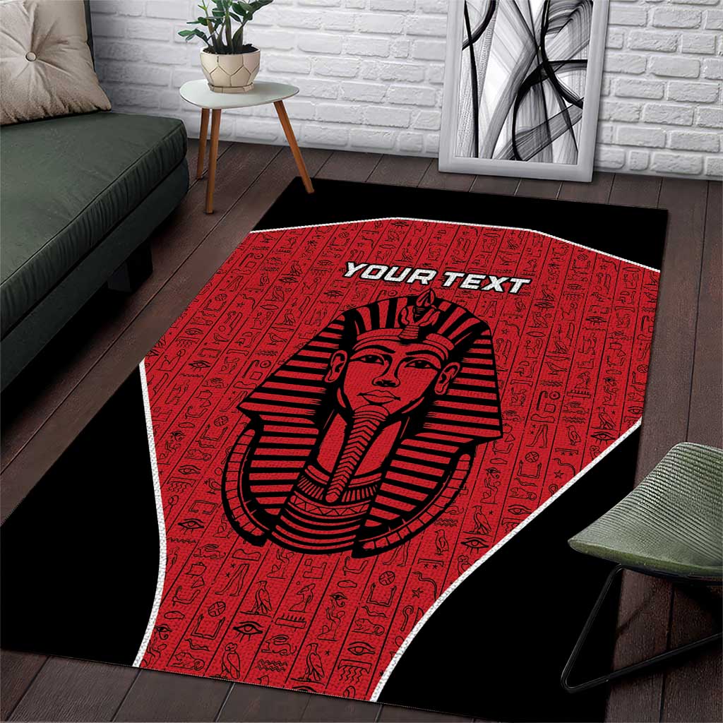 Custom Egypt Football Area Rug Go Pharaohs