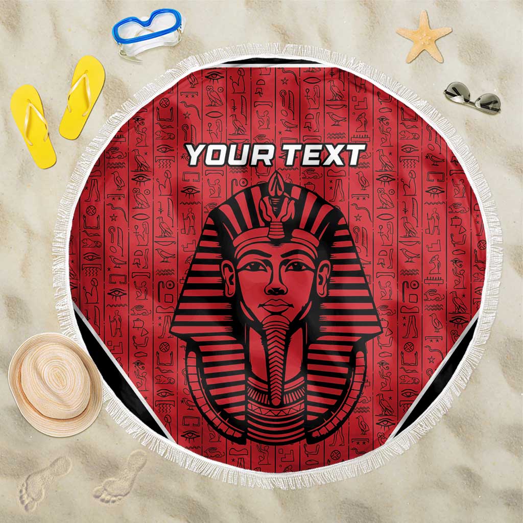 Custom Egypt Football Beach Blanket Go Pharaohs