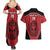 Custom Egypt Football Couples Matching Summer Maxi Dress and Hawaiian Shirt Go Pharaohs