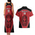 Custom Egypt Football Couples Matching Tank Maxi Dress and Hawaiian Shirt Go Pharaohs