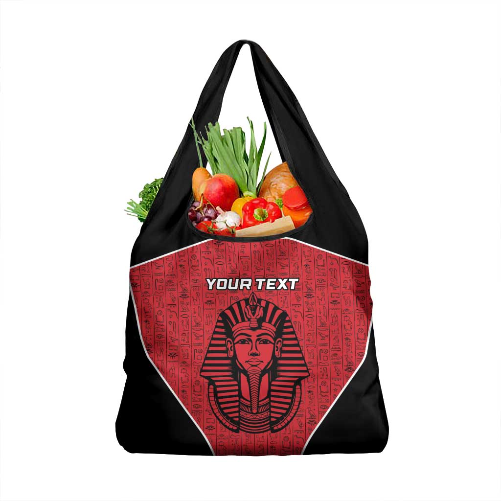 Custom Egypt Football Grocery Bag Go Pharaohs