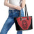 Custom Egypt Football Leather Tote Bag Go Pharaohs