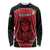 Custom Egypt Football Long Sleeve Shirt Go Pharaohs - Wonder Print Shop