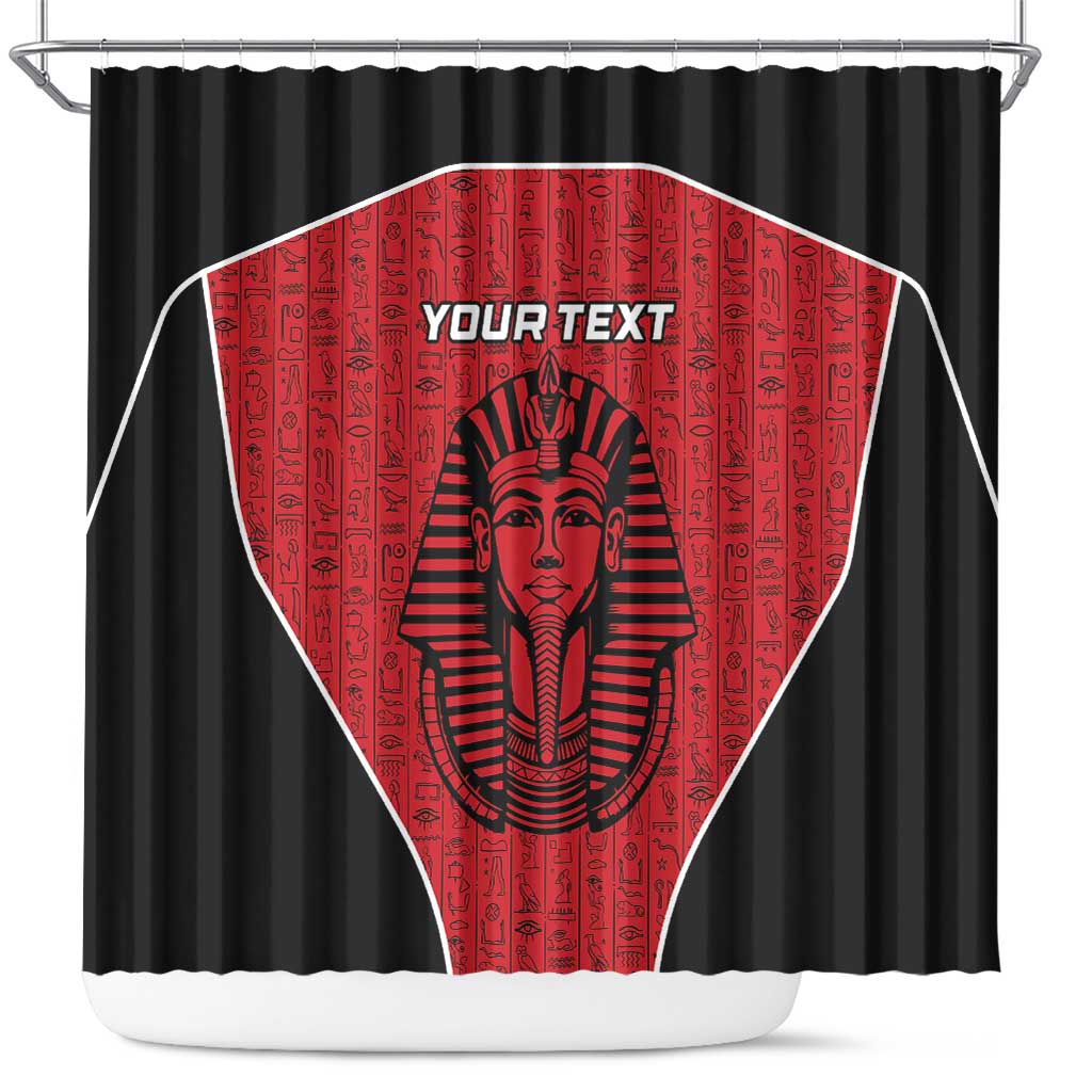 Custom Egypt Football Shower Curtain Go Pharaohs - Wonder Print Shop