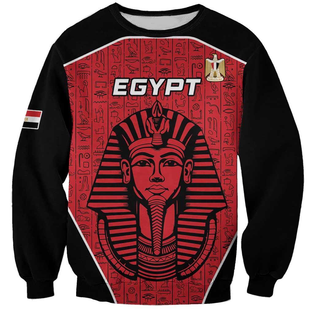 Custom Egypt Football Sweatshirt Go Pharaohs - Wonder Print Shop