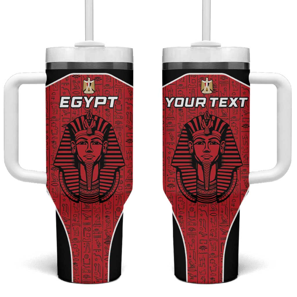 Custom Egypt Football Tumbler With Handle Go Pharaohs - Wonder Print Shop