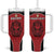 Custom Egypt Football Tumbler With Handle Go Pharaohs - Wonder Print Shop