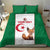 Custom Algeria Football Bedding Set Go Fennec Foxes