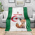 Custom Algeria Football Blanket Go Fennec Foxes