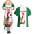 Custom Algeria Football Couples Matching Summer Maxi Dress and Hawaiian Shirt Go Fennec Foxes