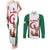 Custom Algeria Football Couples Matching Tank Maxi Dress and Long Sleeve Button Shirt Go Fennec Foxes