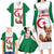 Custom Algeria Football Family Matching Long Sleeve Bodycon Dress and Hawaiian Shirt Go Fennec Foxes - Wonder Print Shop