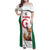 Custom Algeria Football Family Matching Off Shoulder Maxi Dress and Hawaiian Shirt Go Fennec Foxes - Wonder Print Shop