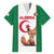 Custom Algeria Football Family Matching Puletasi and Hawaiian Shirt Go Fennec Foxes