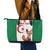 Custom Algeria Football Leather Tote Bag Go Fennec Foxes