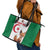 Custom Algeria Football Leather Tote Bag Go Fennec Foxes