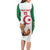 Custom Algeria Football Long Sleeve Bodycon Dress Go Fennec Foxes - Wonder Print Shop