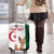 Custom Algeria Football Luggage Cover Go Fennec Foxes - Wonder Print Shop