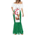 Custom Algeria Football Mermaid Dress Go Fennec Foxes - Wonder Print Shop