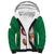 Custom Algeria Football Sherpa Hoodie Go Fennec Foxes - Wonder Print Shop