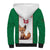 Custom Algeria Football Sherpa Hoodie Go Fennec Foxes - Wonder Print Shop