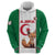 Custom Algeria Football Zip Hoodie Go Fennec Foxes - Wonder Print Shop