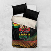 Ghana Black History Month Bedding Set Live It Learn It Make It - Wonder Print Shop