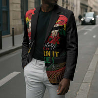 Personalized Ghana Black History Month Blazer Live It Learn It Make It - Wonder Print Shop