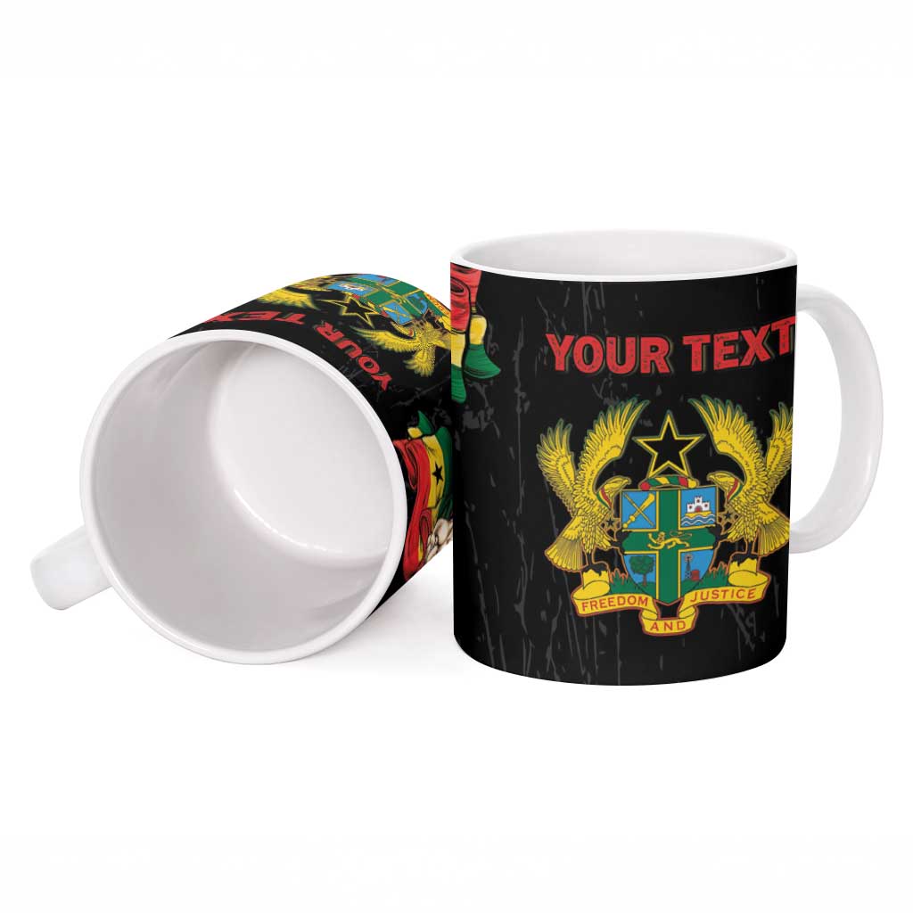 Personalized Ghana Black History Month Ceramic Mug Live It Learn It Make It - Wonder Print Shop