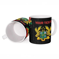 Personalized Ghana Black History Month Ceramic Mug Live It Learn It Make It - Wonder Print Shop