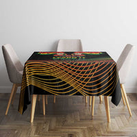 Ghana Black History Month Tablecloth Live It Learn It Make It - Wonder Print Shop