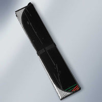Kenya Black History Month Auto Sun Shade Live It Learn It Make It - Wonder Print Shop