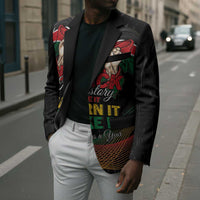 Personalized Kenya Black History Month Blazer Live It Learn It Make It - Wonder Print Shop