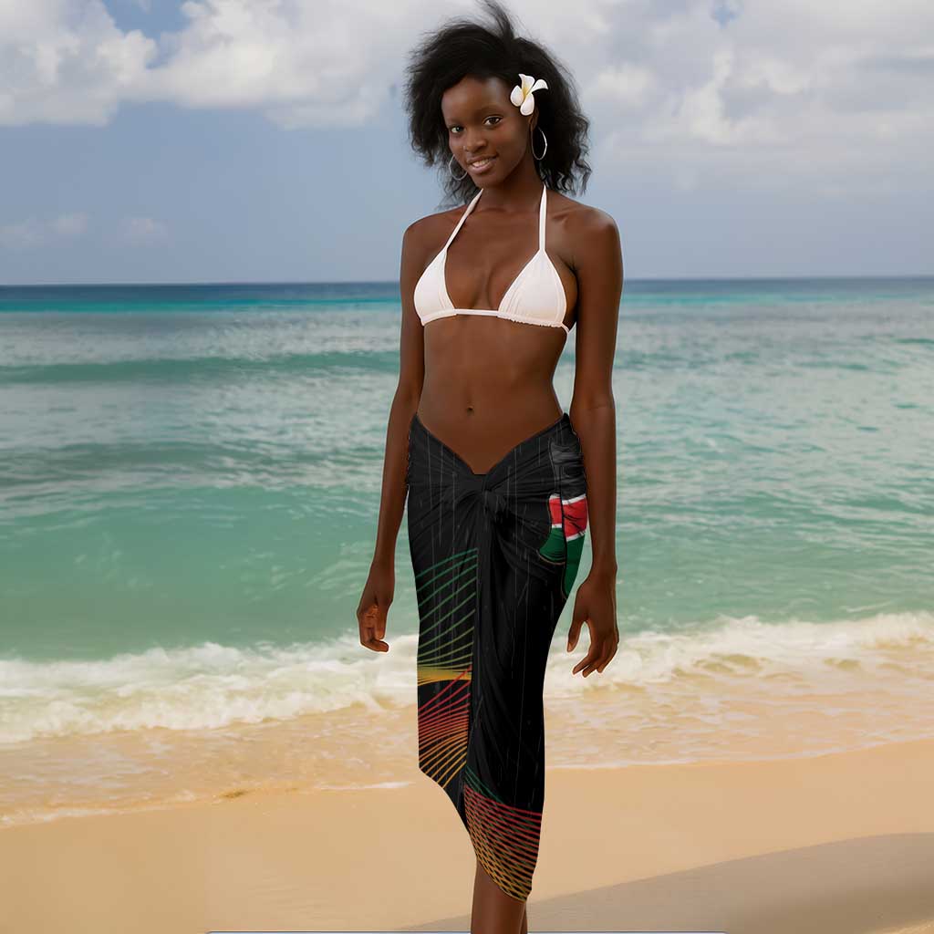 Kenya Black History Month Sarong Live It Learn It Make It - Wonder Print Shop
