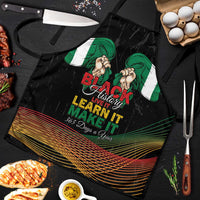 Nigeria Black History Month Apron Live It Learn It Make It - Wonder Print Shop