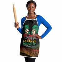 Nigeria Black History Month Apron Live It Learn It Make It - Wonder Print Shop