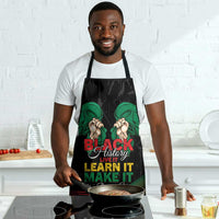 Nigeria Black History Month Apron Live It Learn It Make It - Wonder Print Shop