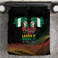Nigeria Black History Month Bedding Set Live It Learn It Make It - Wonder Print Shop