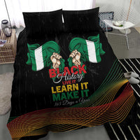 Nigeria Black History Month Bedding Set Live It Learn It Make It - Wonder Print Shop