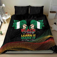 Nigeria Black History Month Bedding Set Live It Learn It Make It - Wonder Print Shop