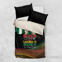 Nigeria Black History Month Bedding Set Live It Learn It Make It - Wonder Print Shop