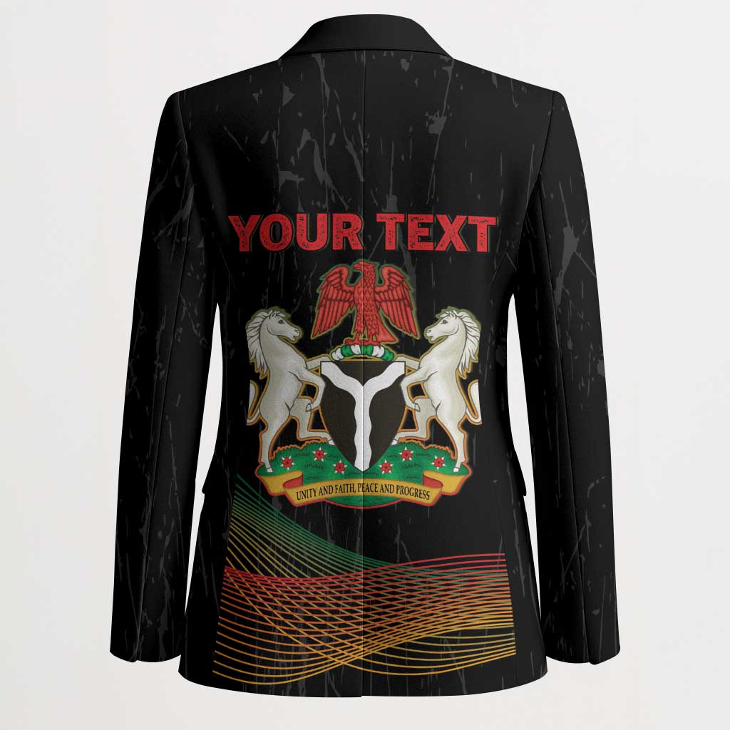 Personalized Nigeria Black History Month Blazer Live It Learn It Make It - Wonder Print Shop