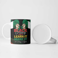 Personalized Nigeria Black History Month Ceramic Mug Live It Learn It Make It - Wonder Print Shop