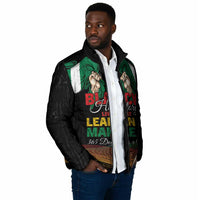Personalized Nigeria Black History Month Padded Jacket Live It Learn It Make It - Wonder Print Shop