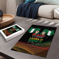 Nigeria Black History Month Puzzle Live It Learn It Make It - Wonder Print Shop
