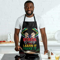 South Africa Black History Month Apron Live It Learn It Make It - Wonder Print Shop