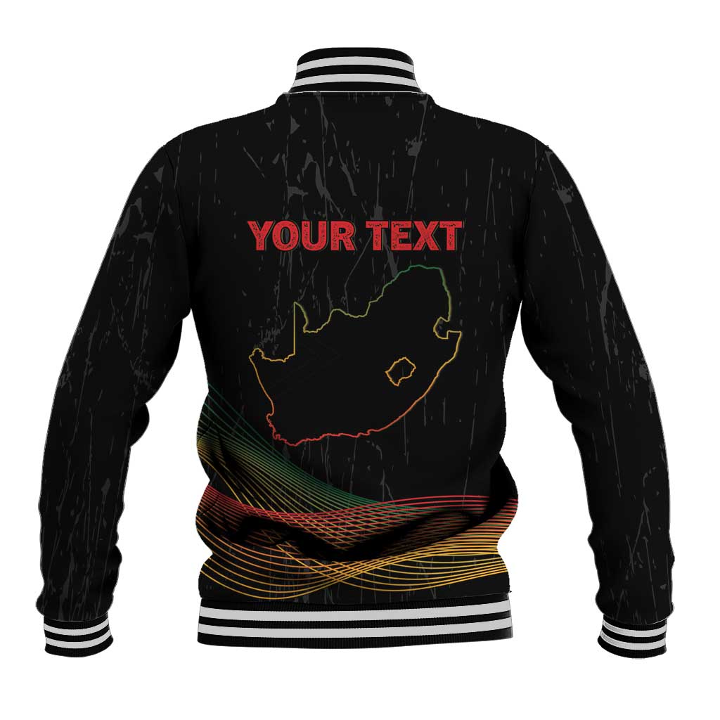 Personalized South Africa Black History Month Baseball Jacket Live It Learn It Make It - Wonder Print Shop