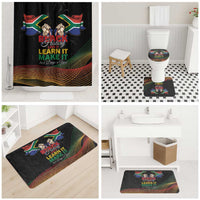 South Africa Black History Month Bathroom Set Live It Learn It Make It - Wonder Print Shop
